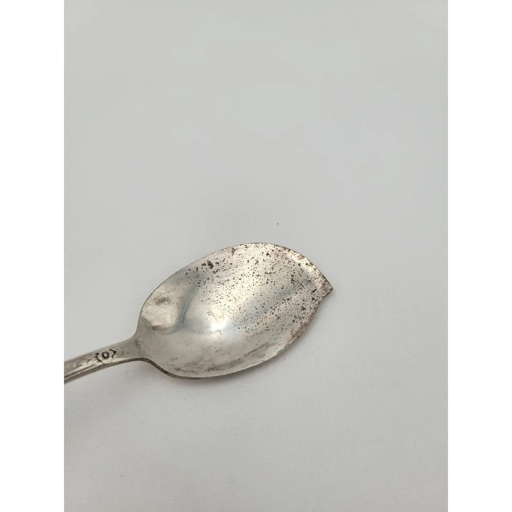 Rogers & Bro silverplate flatware Starlight Serving‎ Spoon Sugar Butter Jelly
